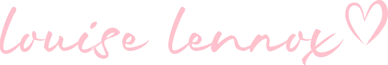 Louise Lennox Signature with heart